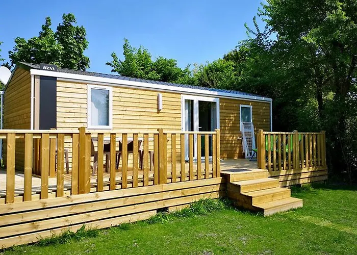 Kemping Mobil 6 Pers Pmr Avec Terrasse A - Api-1-52-343 Chaille-Les-Marais